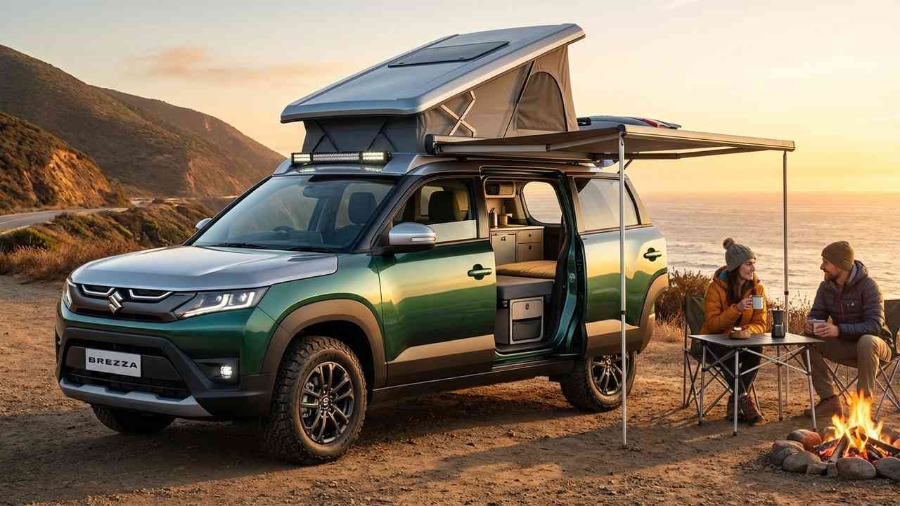 2026 Maruti Suzuki Brezza Motorhome Launched — India's Top SUV Creates Smart Compact Camper - 2026 Maruti Suzuki Brezza Motorhome Launched