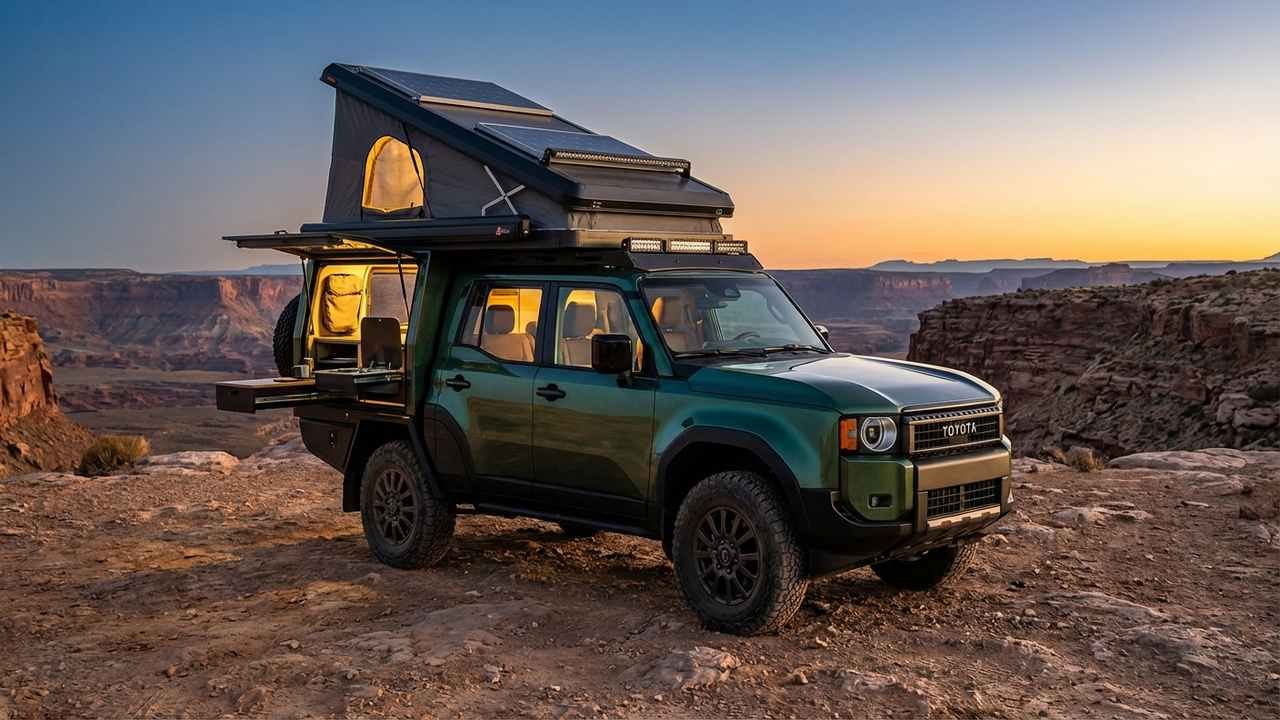 2026 Toyota Prado Motorhome Revealed — Off-Road Royalty Creates Wilderness Travel Palace - 2026 Toyota Prado Motorhome Revealed