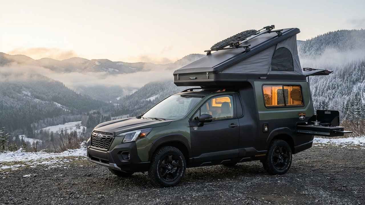 Subaru Forester Motorhome 2026 Unveiled — Wilderness Creates All-Weather Road Home - Subaru Forester Motorhome 2026 Unveiled