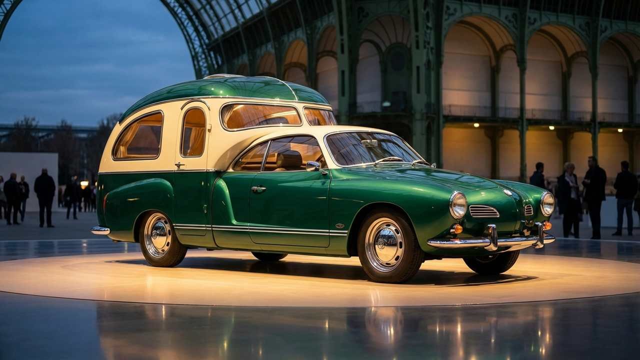 Volkswagen Karmann Ghia Motorhome 2026 Unveiled — Classic Coupe Creates Art Deco Road Home - Volkswagen Karmann Ghia Motorhome 2026 Unveiled